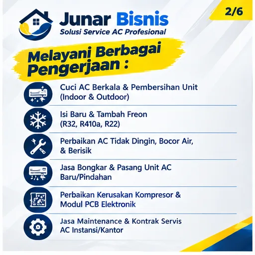 Jasa Service AC Palembang untuk Udara Sejuk dan Ruangan Lebih Nyaman - gambar 7