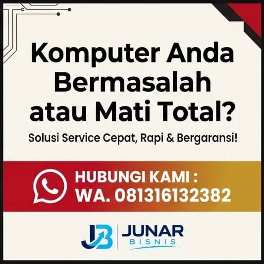 Jasa Service Komputer Bandung | Junar Bisnis – Hardware, Software & IT Support - gambar 6