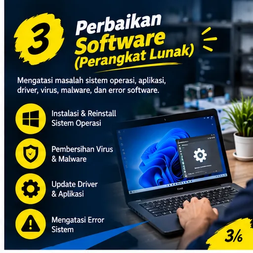 Jasa Service Komputer Semarang | Junar Bisnis – Hardware, Software & Jaringan - gambar 4