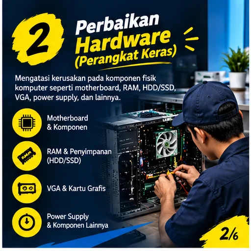 Jasa Service Komputer Semarang | Junar Bisnis – Hardware, Software & Jaringan - gambar 3