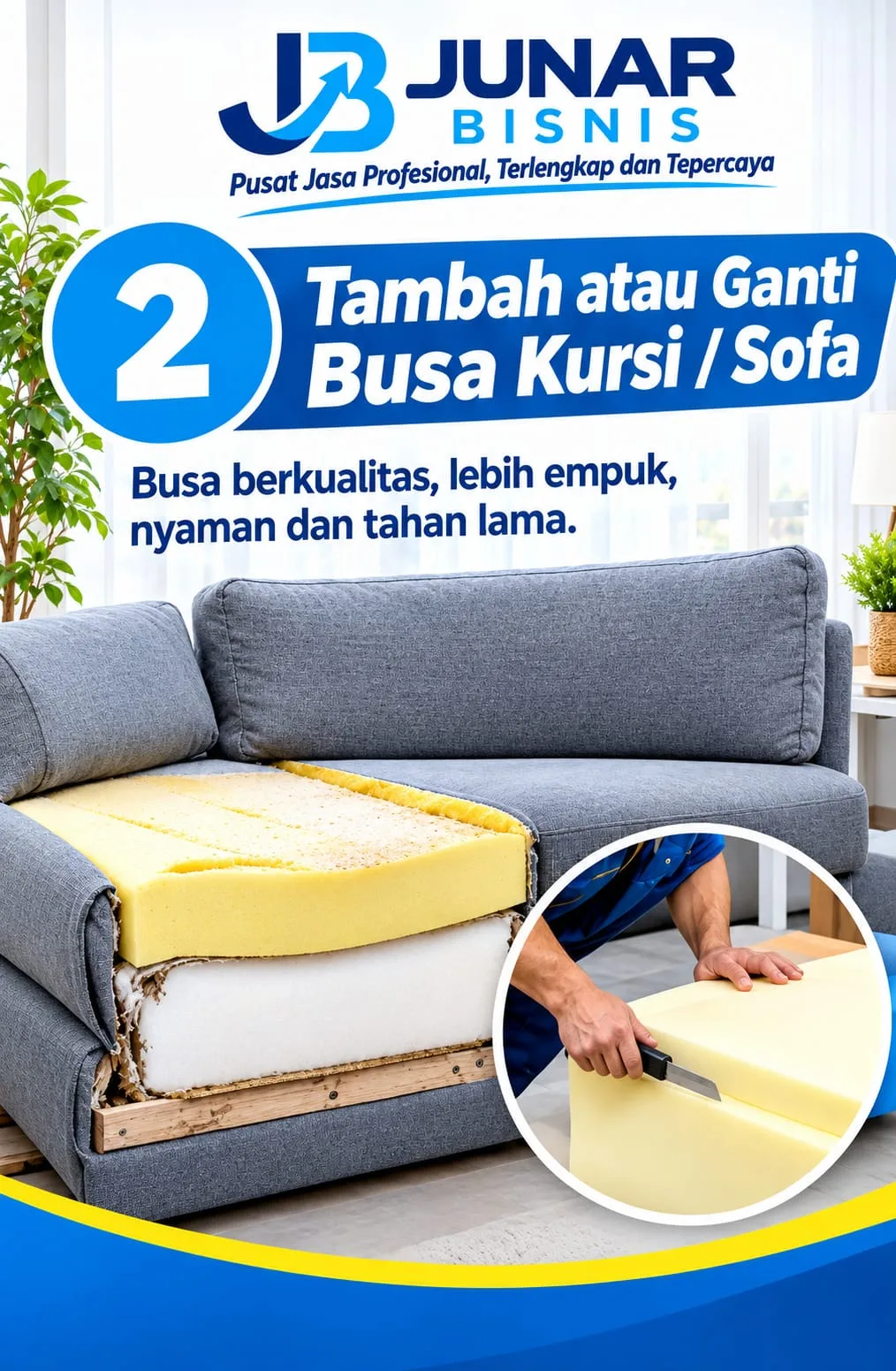 Jasa Service Kursi dan Sofa Tangerang Profesional - gambar 6