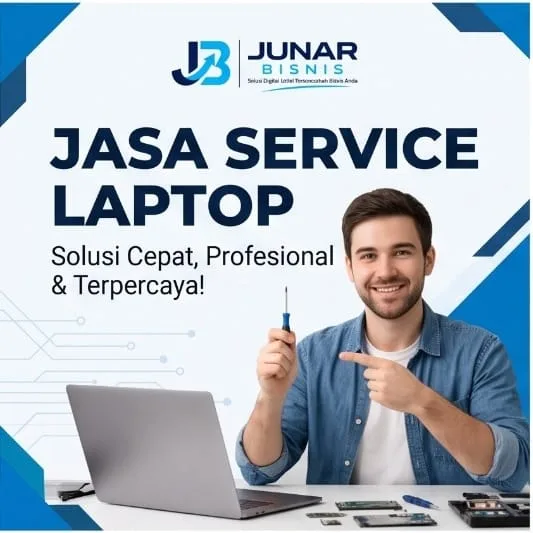 Jasa Service Laptop Bandung | Junar Bisnis – Software, Hardware & Upgrade