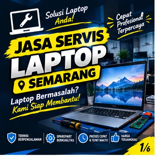 Jasa Service Laptop Semarang | Junar Bisnis, Perbaikan dan Upgrade Laptop - gambar 2