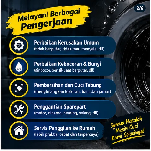 Jasa Service Mesin Cuci Semarang Panggilan | Junar Bisnis - gambar 2
