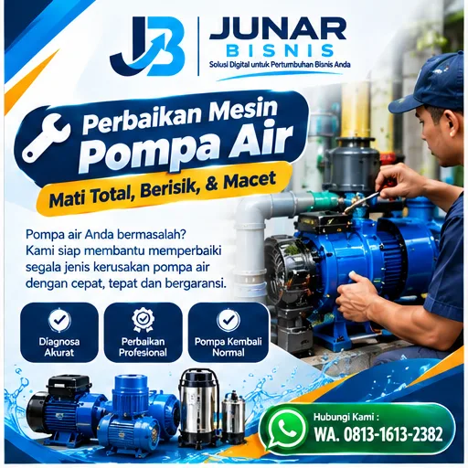 Jasa Service Pompa Air Palembang untuk Aliran Air Kembali Lancar