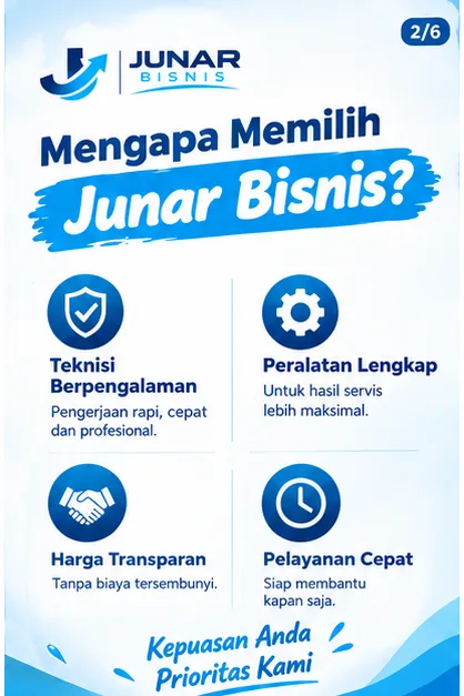 Jasa Service Pompa Air Semarang & Terdekat | Junar Bisnis - gambar 3