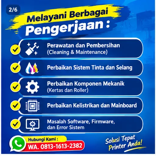 Jasa Service Printer Semarang | Junar Bisnis – Perawatan, Perbaikan & Konsultasi Printer - gambar 3