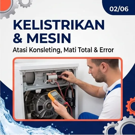 Jasa Servis Mesin Cuci Medan | Perbaikan, Perawatan & Panggilan Rumah — Junar Bisnis - gambar 2