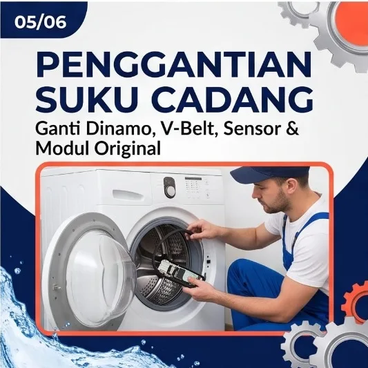 Jasa Servis Mesin Cuci Medan | Perbaikan, Perawatan & Panggilan Rumah — Junar Bisnis - gambar 5