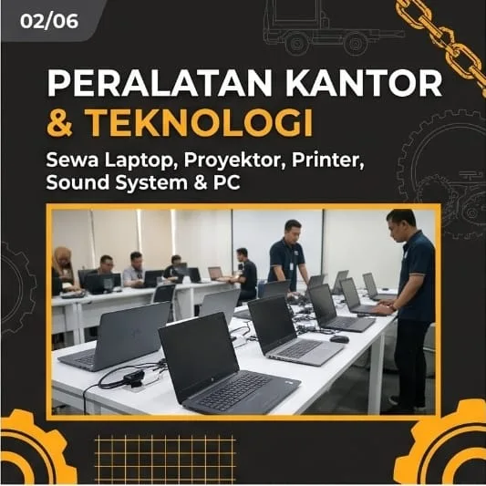 Jasa Sewa Peralatan Medan untuk Kantor, Proyek & Usaha | Junar Bisnis - gambar 2
