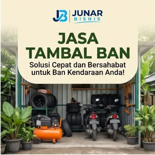 Jasa Tambal Ban Bandung – Tubeless, Tip Top, Ban Dalam | Junar Bisnis - gambar 2