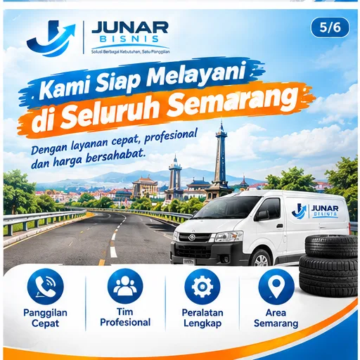 Jasa Tambal Ban Semarang | Junar Bisnis, Praktis dan Mudah Dihubungi - gambar 6