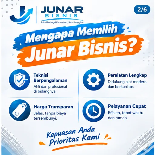 Jasa Tambal Ban Semarang | Junar Bisnis, Praktis dan Mudah Dihubungi - gambar 3