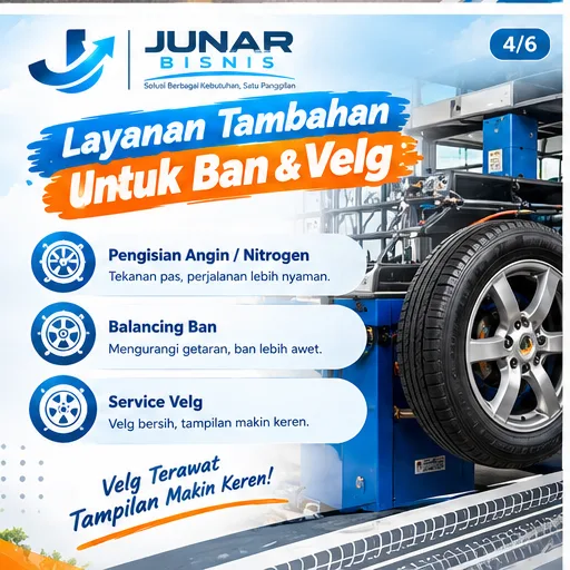 Jasa Tambal Ban Semarang | Junar Bisnis, Praktis dan Mudah Dihubungi - gambar 5