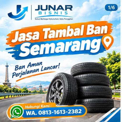 Jasa Tambal Ban Semarang | Junar Bisnis, Praktis dan Mudah Dihubungi - gambar 2