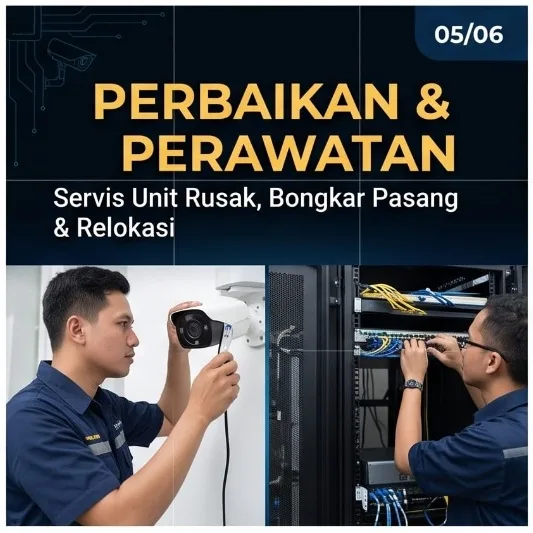 Jasa Teknisi CCTV Medan | Survei, Instalasi, Perbaikan & Perawatan — Junar Bisnis - gambar 5