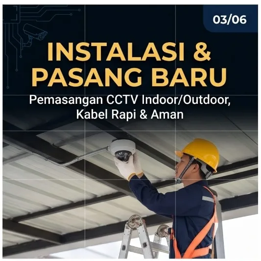 Jasa Teknisi CCTV Medan | Survei, Instalasi, Perbaikan & Perawatan — Junar Bisnis - gambar 3