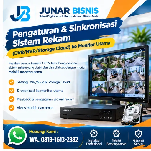 Jasa Teknisi CCTV Palembang - gambar 4