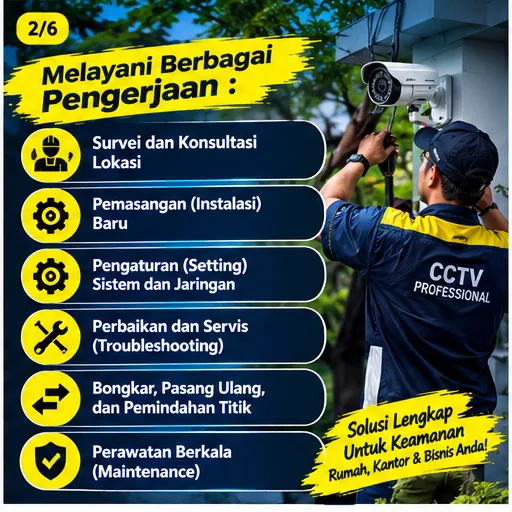 Jasa Teknisi CCTV Semarang | Junar Bisnis – Instalasi, Setting & Servis CCTV - gambar 3