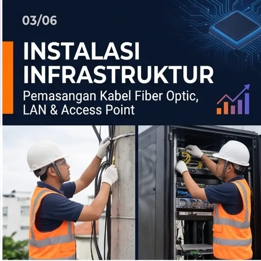 Jasa Teknisi Internet Medan | Instalasi Jaringan, Wi-Fi & Topologi — Junar Bisnis - gambar 3
