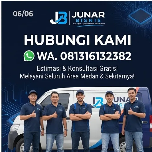 Jasa Teknisi Internet Medan | Instalasi Jaringan, Wi-Fi & Topologi — Junar Bisnis - gambar 6