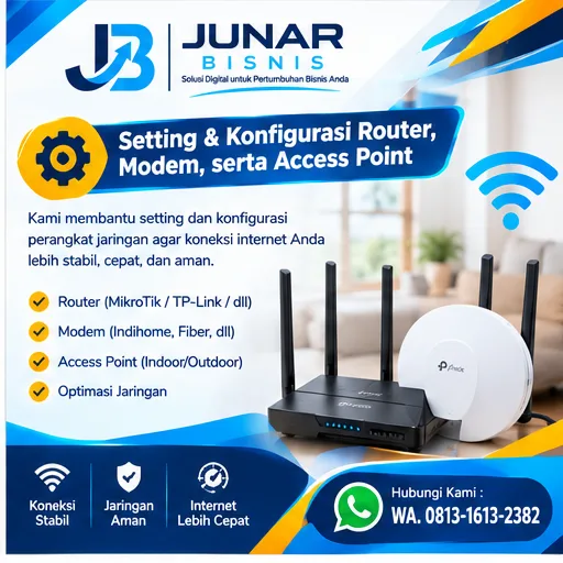 Jasa Teknisi Internet Palembang - gambar 3