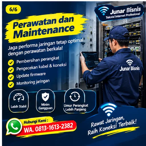 Jasa Teknisi Internet Semarang | Junar Bisnis - gambar 7