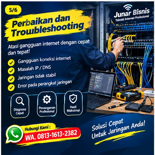 Jasa Teknisi Internet Semarang | Junar Bisnis - gambar 6