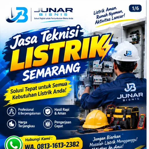 ⚡ Jasa Teknisi Listrik Semarang & Terdekat | Junar Bisnis - gambar 2