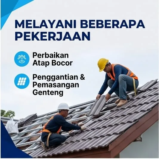 Jasa Tukang Atap Bandung | Junar Bisnis – Perbaikan Bocor, Genteng & Kanopi - gambar 2