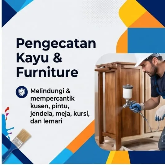 Jasa Tukang Cat Bandung | Junar Bisnis untuk Dinding, Kayu & Besi - gambar 3