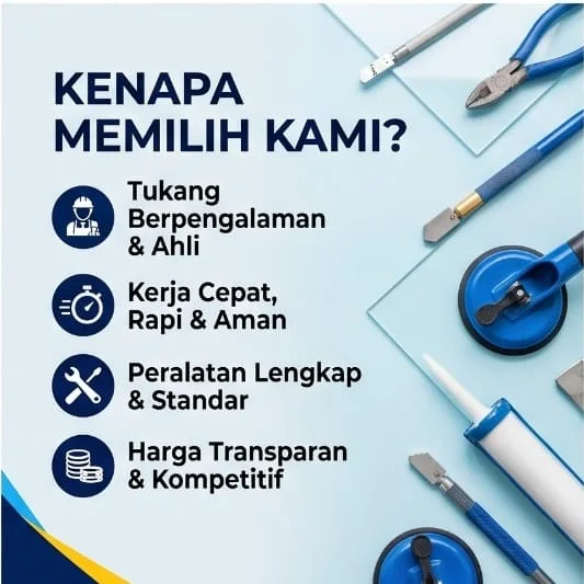 Jasa Tukang Kaca Bandung | Junar Bisnis – Pasang, Servis & Bongkar Pasang - gambar 5