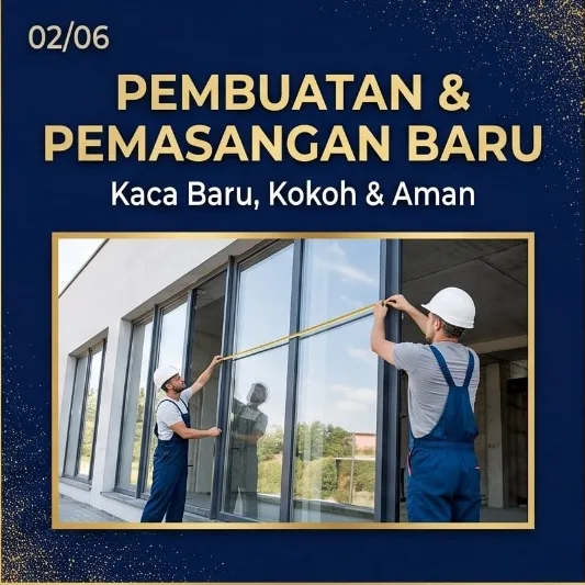 Jasa Tukang Kaca Medan – Junar Bisnis | Pemasangan, Partisi & Servis - gambar 4
