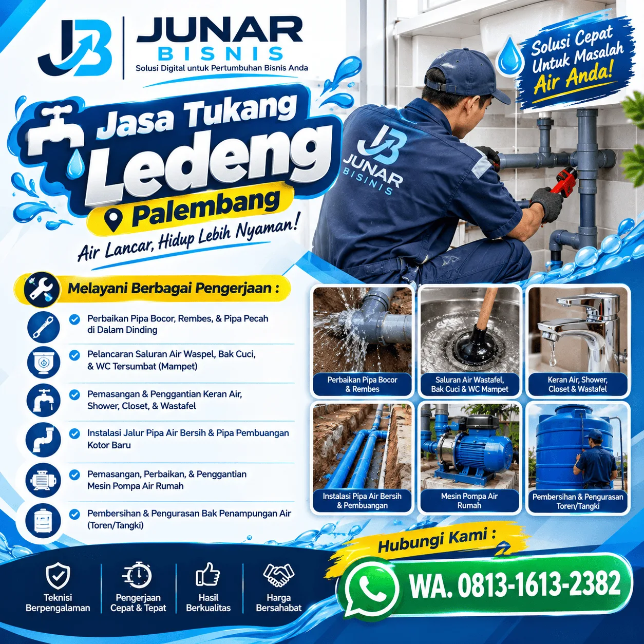 Jasa Tukang Ledeng Palembang - gambar 2