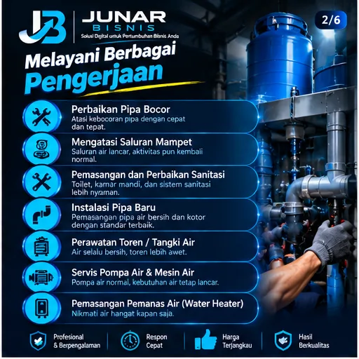 Jasa Tukang Ledeng Semarang & Terdekat | Junar Bisnis - gambar 3
