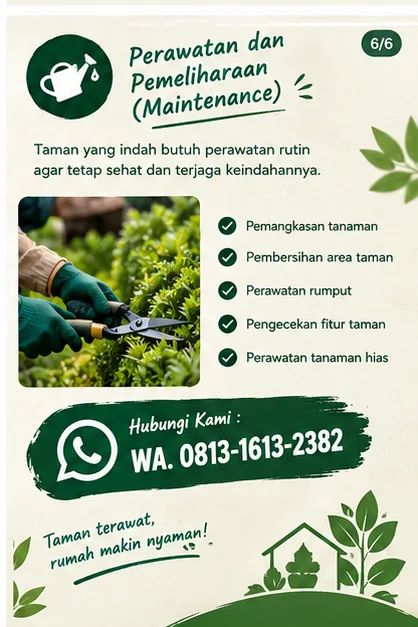 Jasa Tukang Taman Semarang | Junar Bisnis — Desain, Pembuatan & Perawatan - gambar 6
