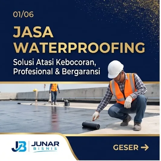 Jasa Waterproofing Medan untuk Dak, Kamar Mandi, Rooftop & Kolam — Junar Bisnis