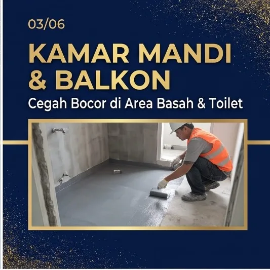 Jasa Waterproofing Medan untuk Dak, Kamar Mandi, Rooftop & Kolam — Junar Bisnis - gambar 5
