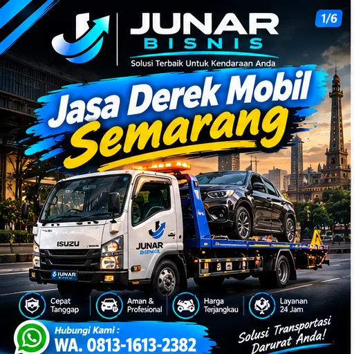 Junar Bisnis | Jasa Derek Mobil Semarang – Towing & Evakuasi Kendaraan - gambar 2