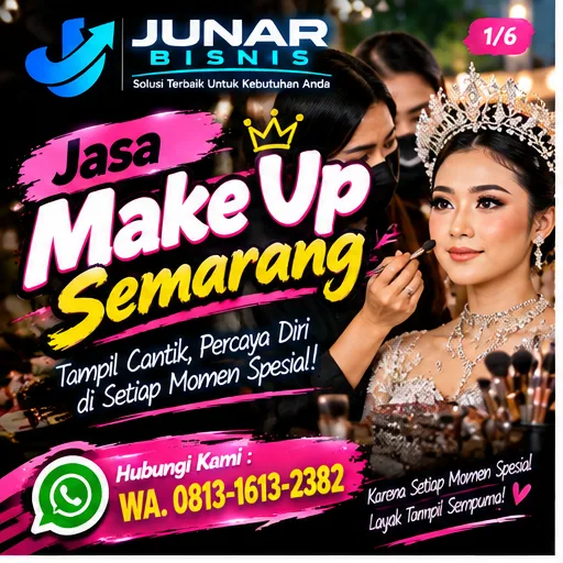 Junar Bisnis | Jasa Make Up Semarang untuk Wedding, Wisuda & Acara - gambar 2