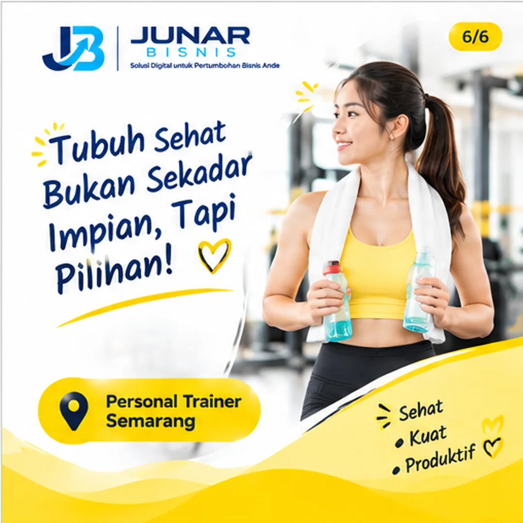 🏋️ Junar Bisnis | Jasa Personal Trainer Semarang untuk Latihan Lebih Terarah - gambar 7