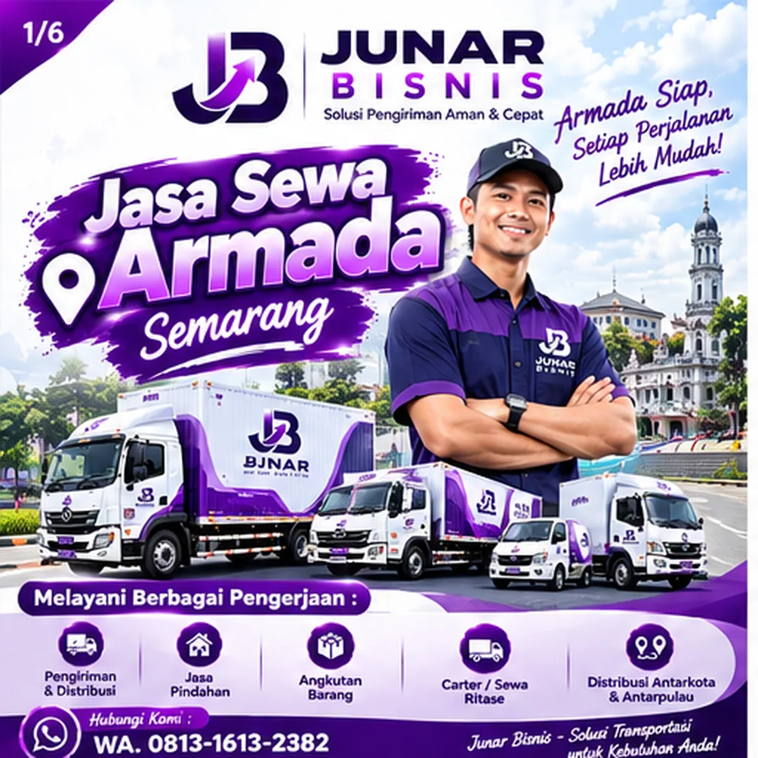 Junar Bisnis | Jasa Sewa Armada Semarang untuk Pengiriman, Pindahan & Distribusi