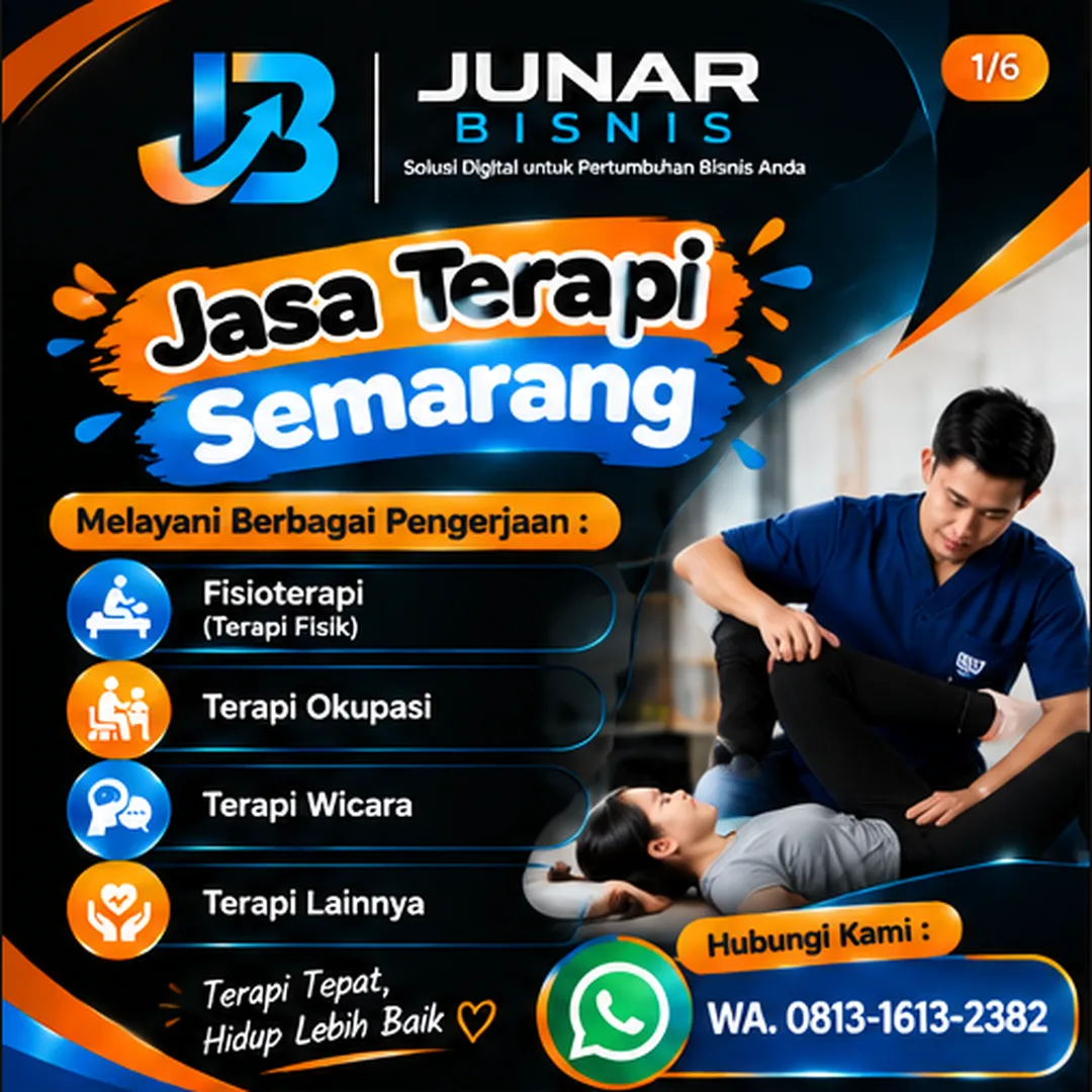 🧠 Junar Bisnis | Jasa Terapi Semarang untuk Dukungan Pemulihan dan Aktivitas Harian - gambar 2