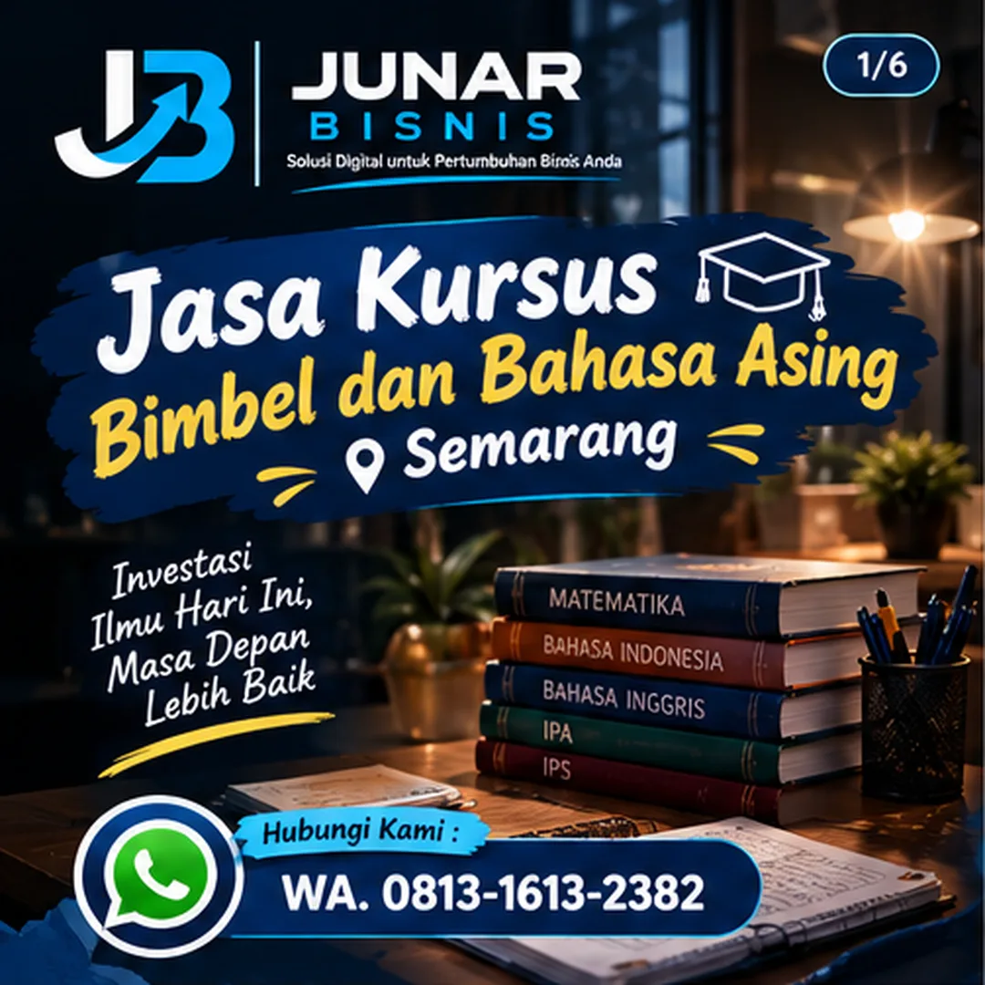 Junar Bisnis | Kursus Bimbel dan Bahasa Asing Semarang - gambar 2
