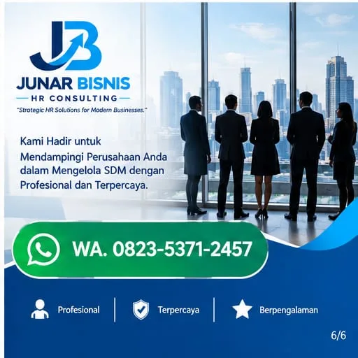Konsultan Ketenagakerjaan (HR Consulting) Profesional | JUNAR BISNIS - gambar 8