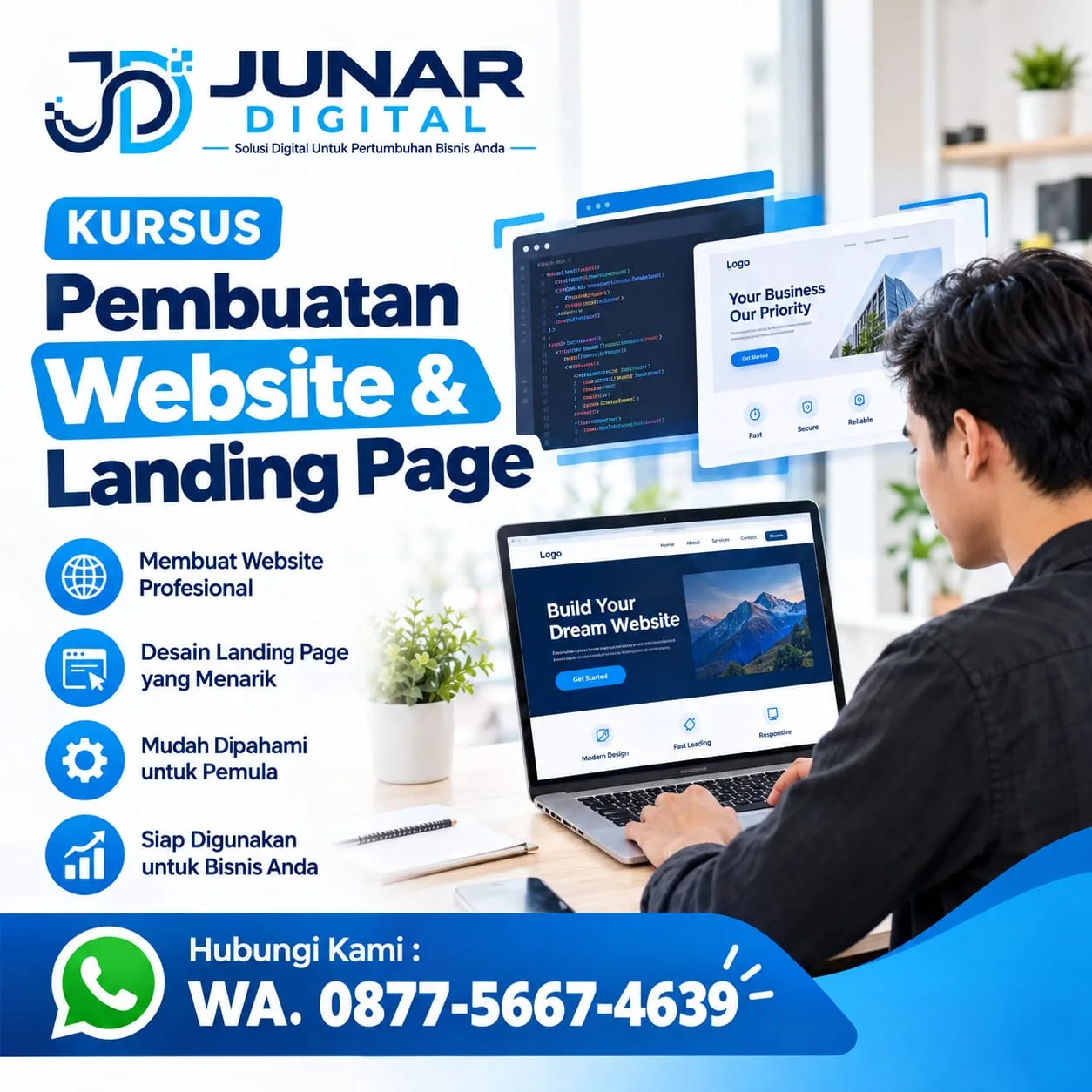 Kursus Digital Marketing Tangerang & Kursus Online Digital Marketing | Junar Digital - gambar 2