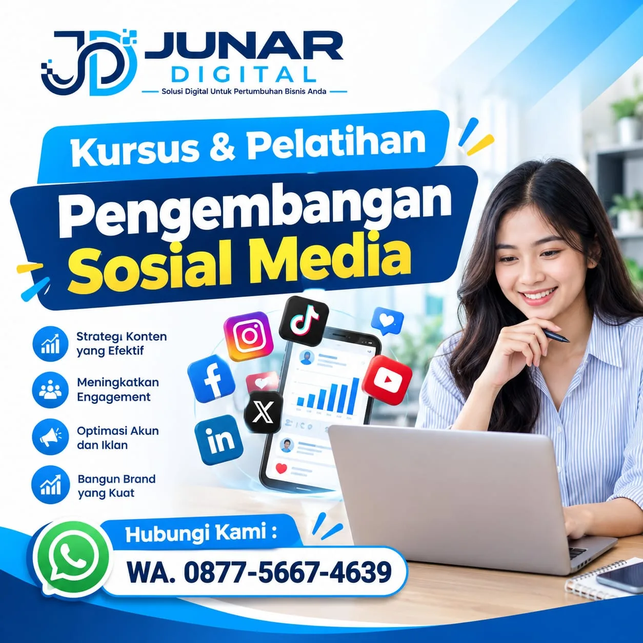 Kursus Digital Marketing Tangerang & Kursus Online Digital Marketing | Junar Digital - gambar 7