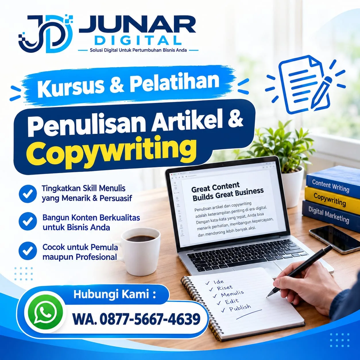 Kursus Digital Marketing Tangerang & Kursus Online Digital Marketing | Junar Digital - gambar 6