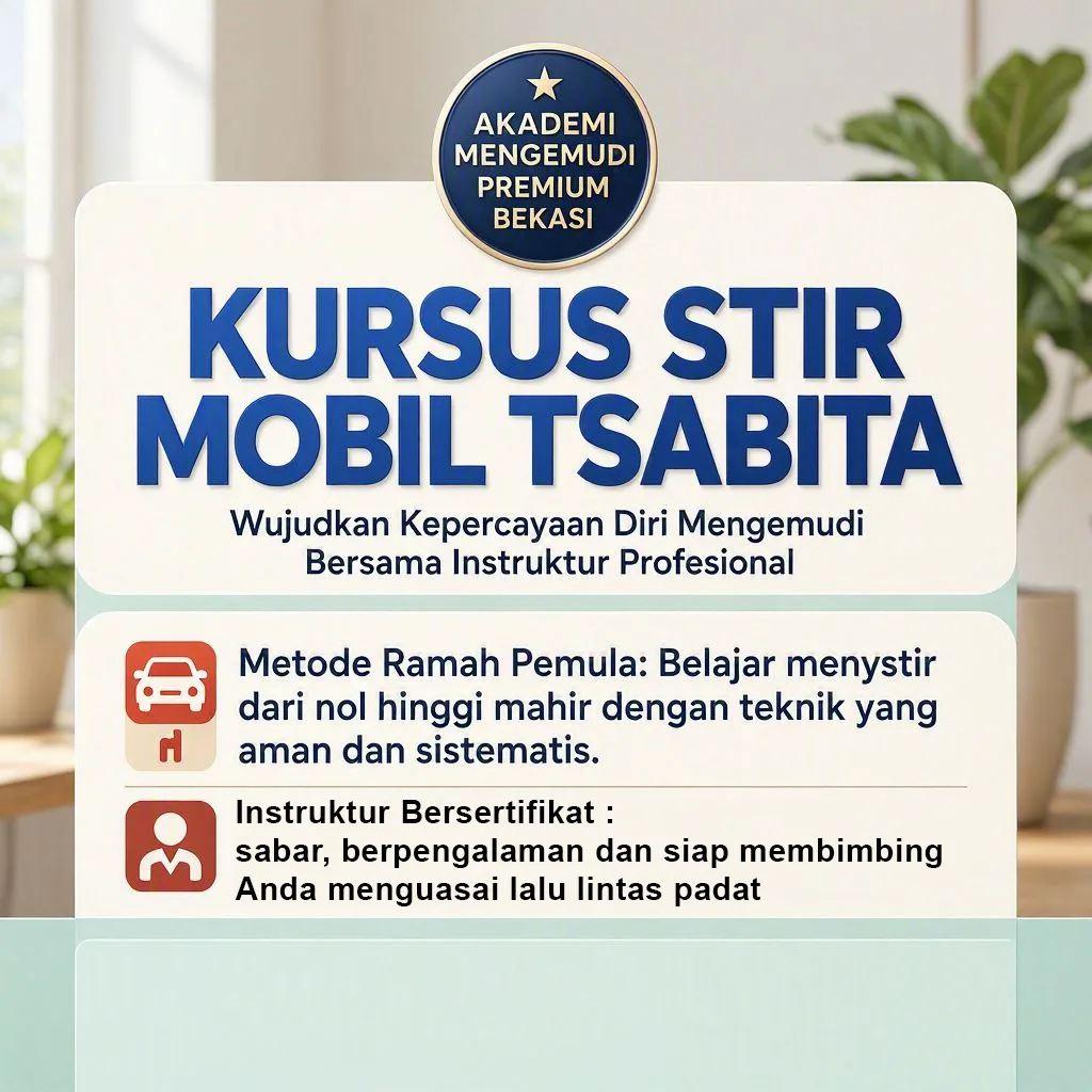 Kursus Stir Mobil Profesional dan Terpercaya di Pondok Melati Bekasi - gambar 7