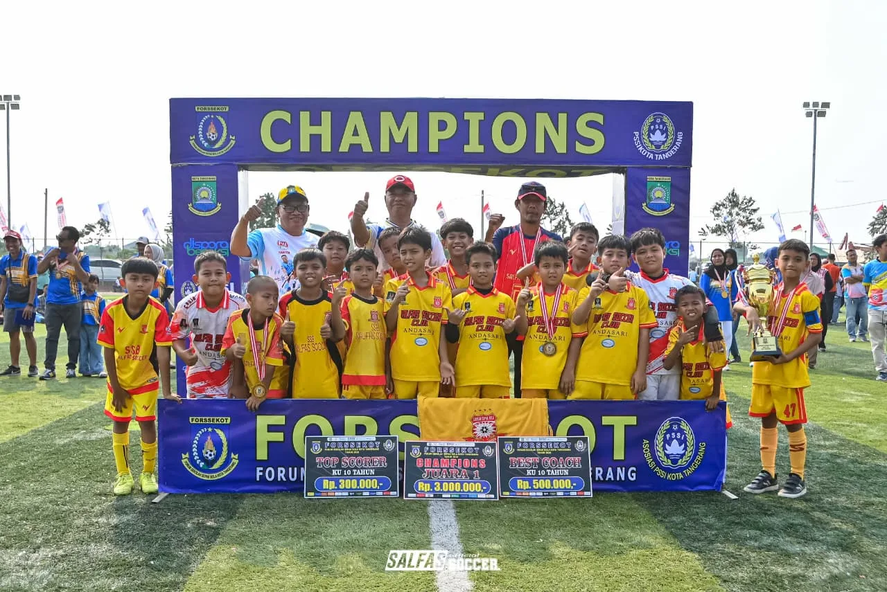 Sekolah Sepak Bola SSB Salfas SC Kota Tangerang untuk Pembinaan Anak U-6 hingga U-17 - gambar 3